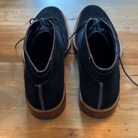 Elegant Blue suede LINNUS Boots for Men - Picture 3 of 6